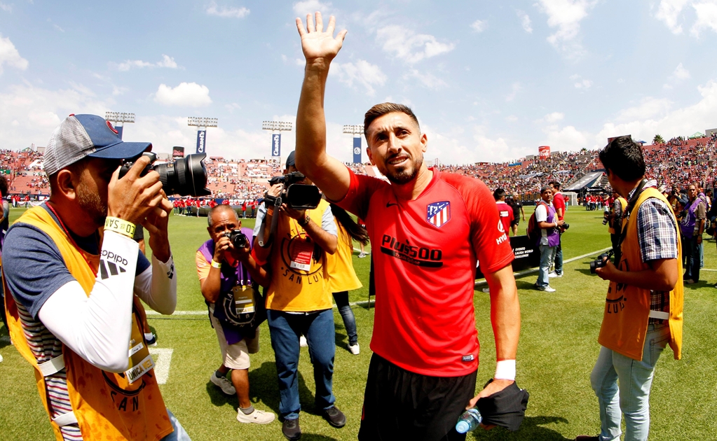 La extraña ausencia de Héctor Herrera en el Atlético de Madrid