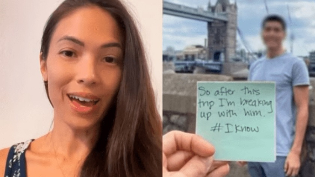 Joven descubre que su novio es infiel, pero viaja 9 semanas por el mundo con él por este insólito motivo