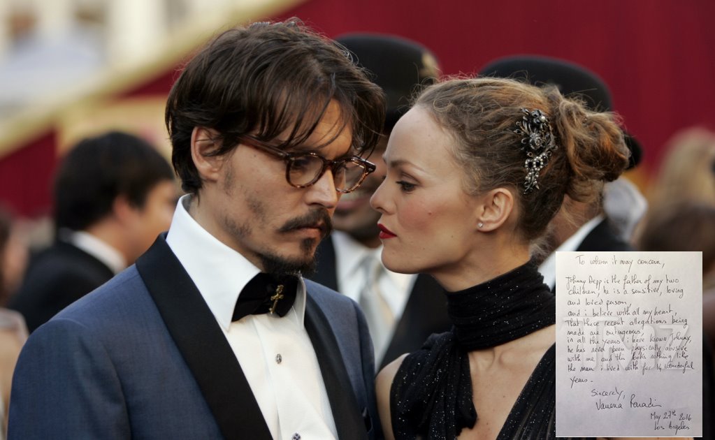 Vanessa Paradis también defiende a Johnny Depp