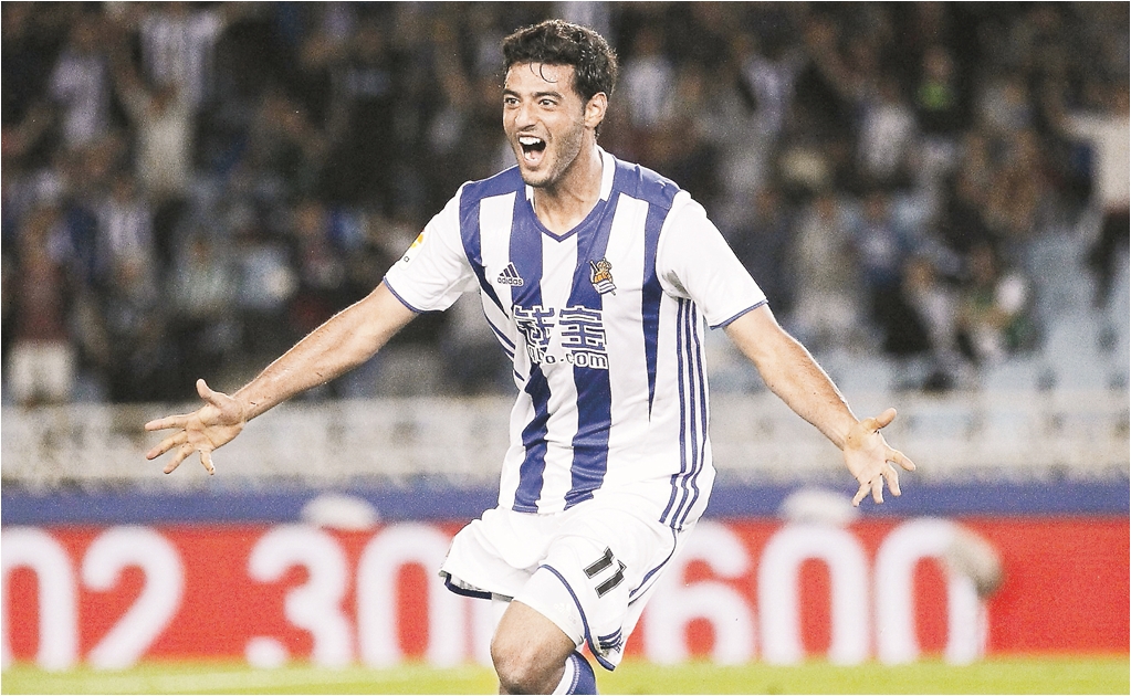 Carlos Vela se despide de la Real Sociedad