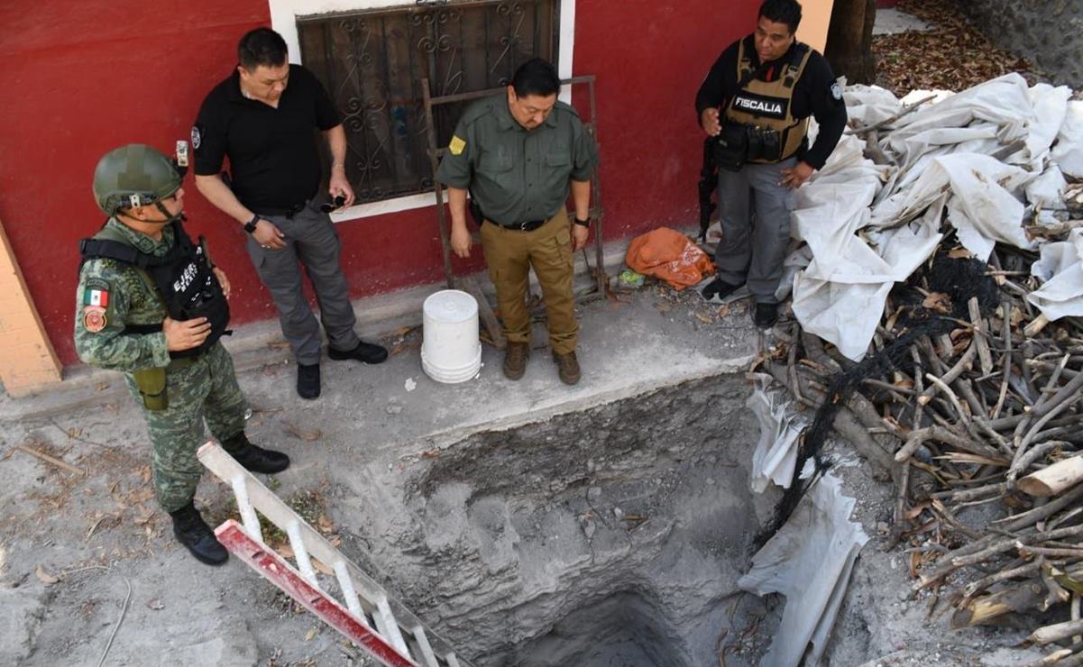 Localizan narcotúnel en el municipio de Miacatlán, Morelos