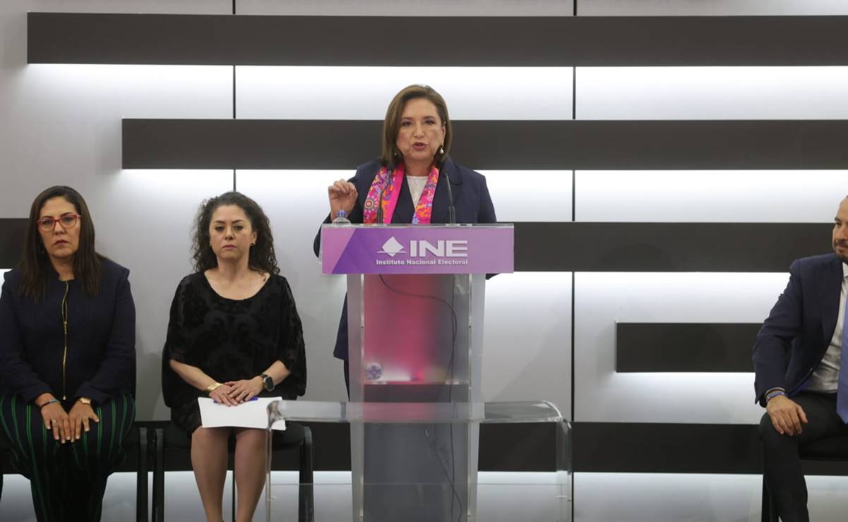 Xóchitl Gálvez exige a AMLO sacar las manos de las elecciones