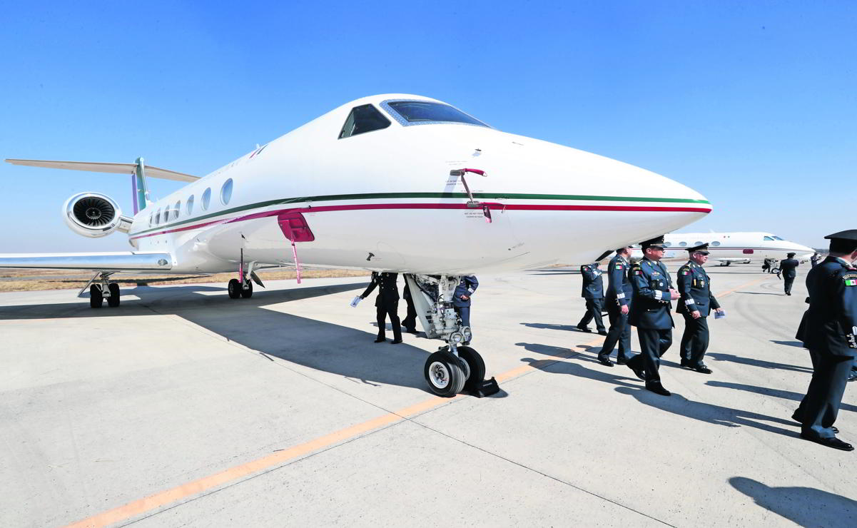 Así es el avión que traslada a Evo Morales hacia México 