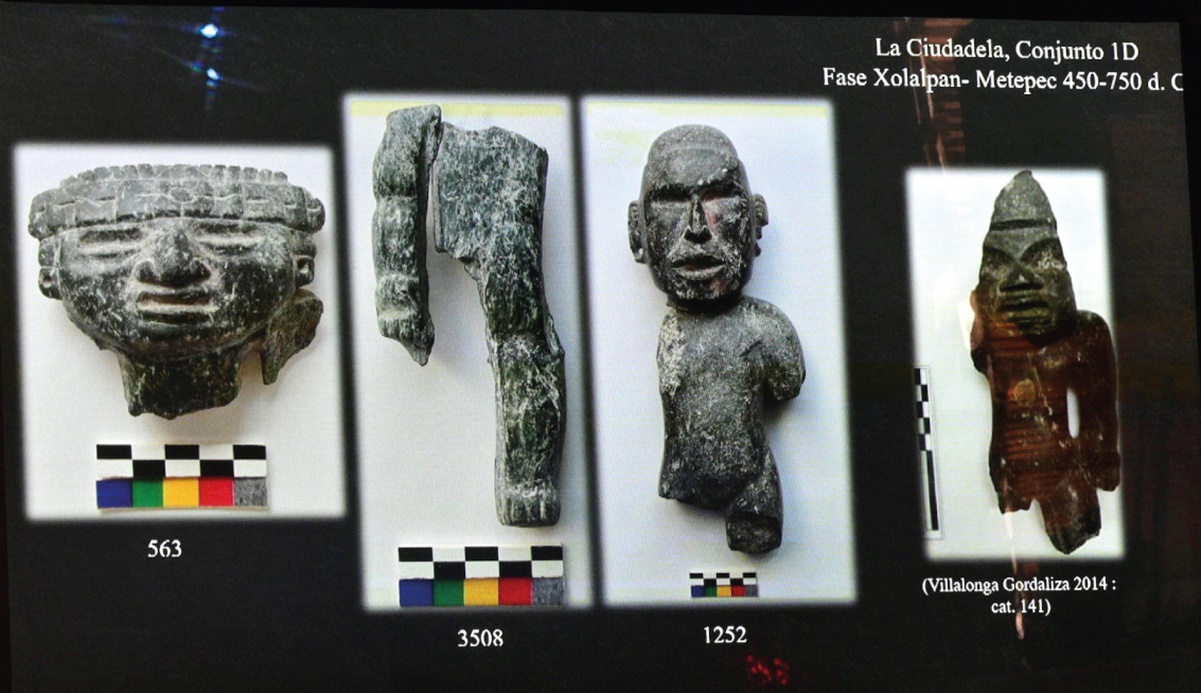 ¿Mezcala o teotihuacana? INAH esclarecerá origen de piezas antropomorfas de Xochicalco