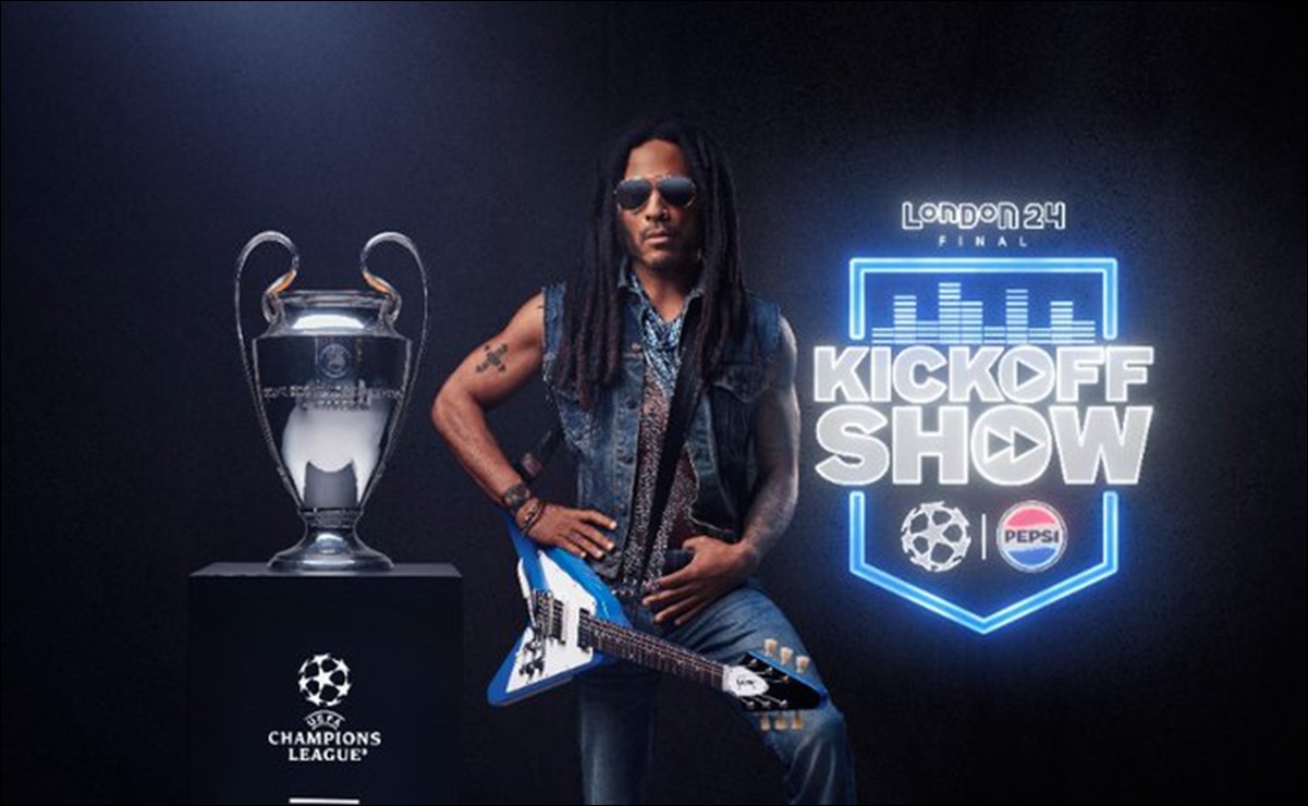 Lenny Kravitz encabezará el espectáculo de la final de Champions League