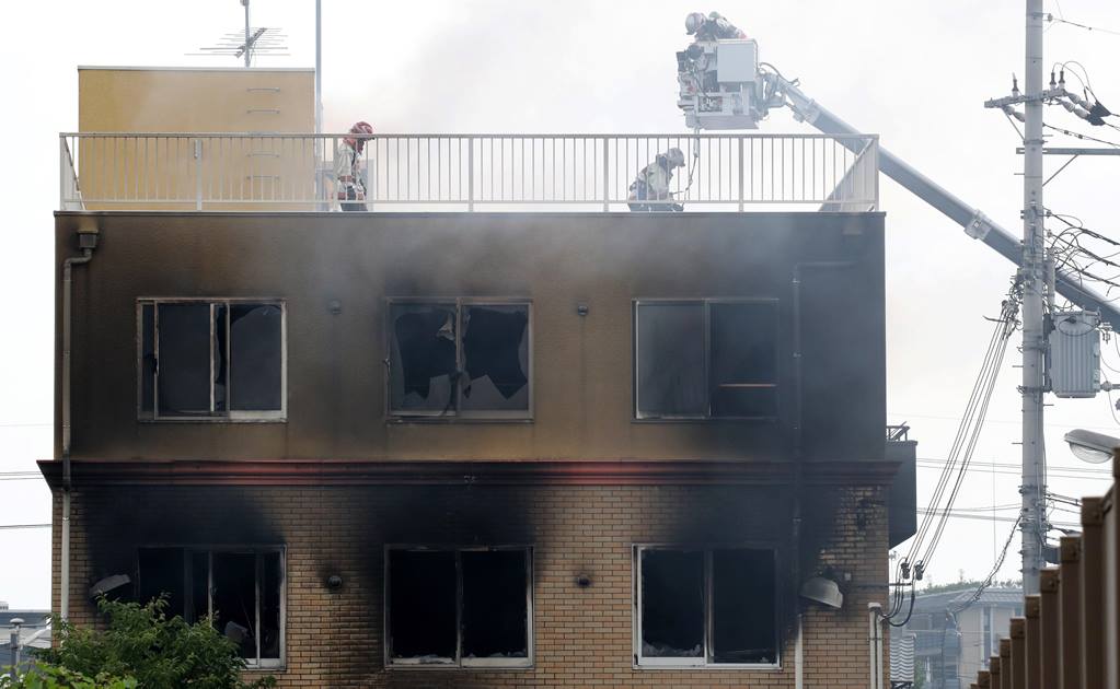 Aumenta a 33 los muertos por incendio en estudios de animación Kyoto, en Japón
