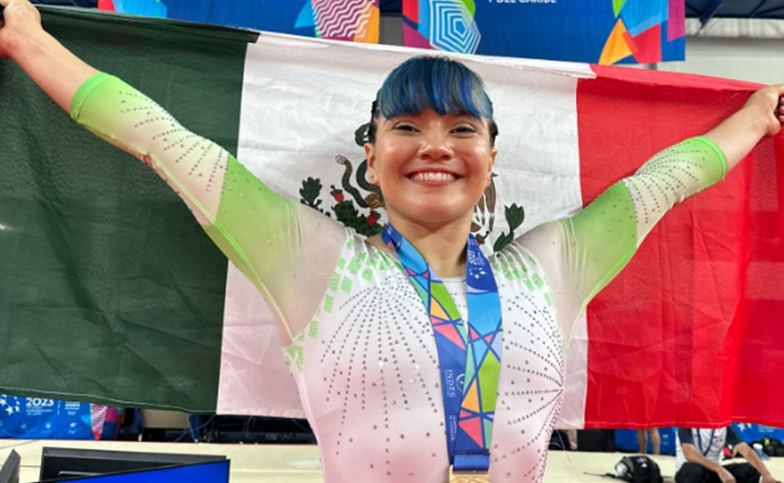 Alexa Moreno, la mexicana campeona de gimnasia, tiene un "crush" con el K-Pop