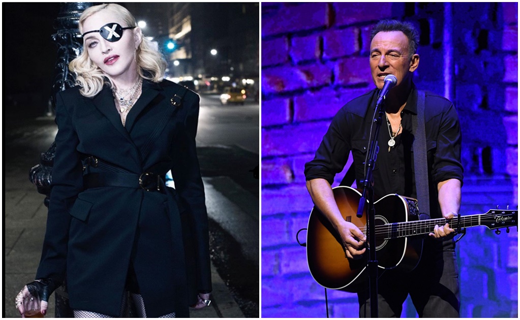 Madonna y Bruce Springsteen reinan en la lista de los Billboard 
