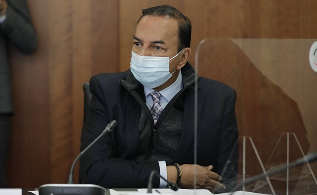 Se manifiestan en apoyo a José Manuel del Río, exfuncionario del Senado detenido por homicidio