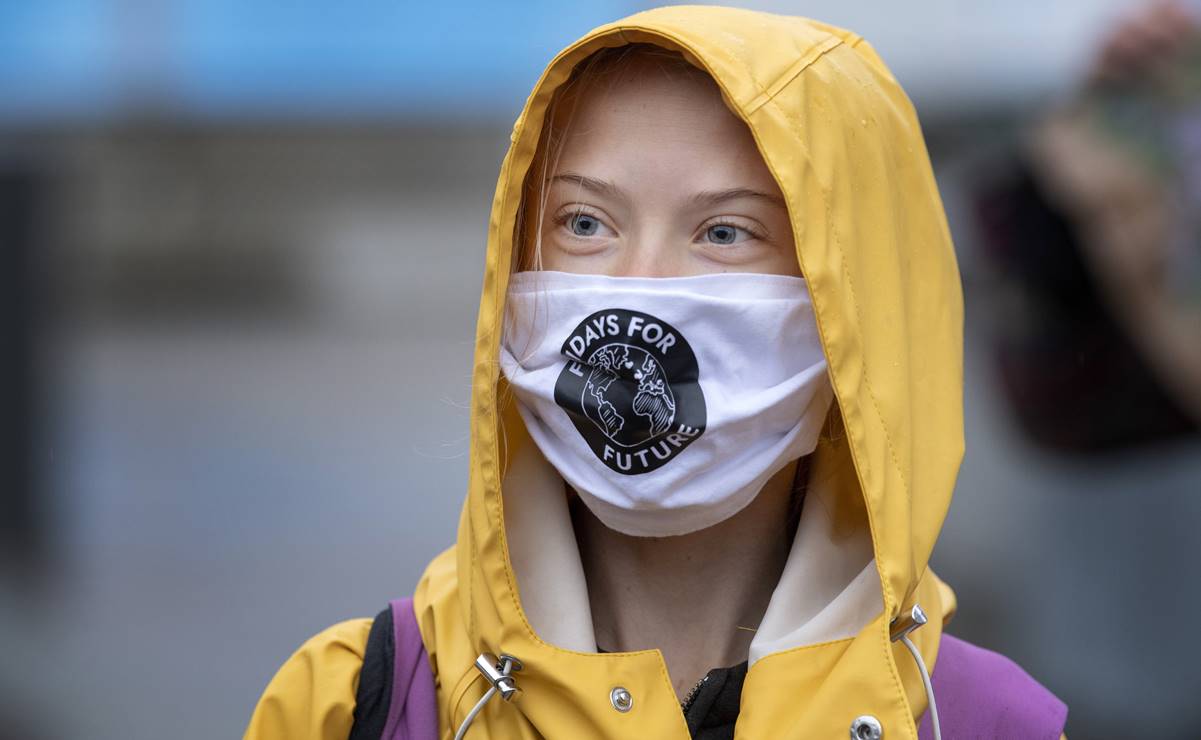 "Hagan que todos voten por Biden", dice activista medioambiental Greta Thunberg 
