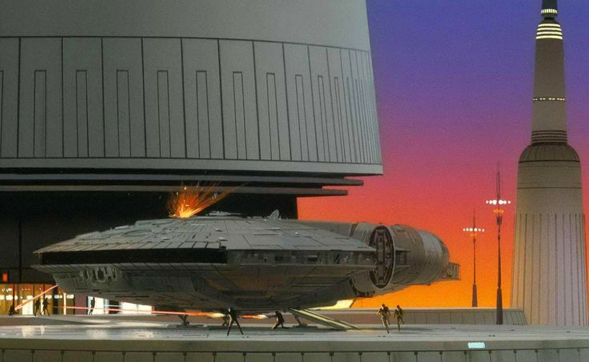 Cineastas de la talla de George Lucas (Star Wars) se apoyan en ilustradores, modistas y diseñadores para trasladar sus ideas de la imaginación del autor a la imagen que ve el público en pantalla. Pinterest.