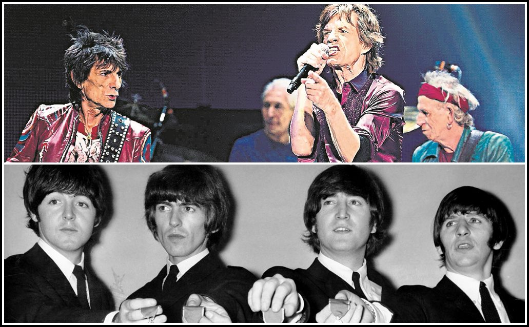 The Rolling Stones y The Beatles se enfrentan en cine