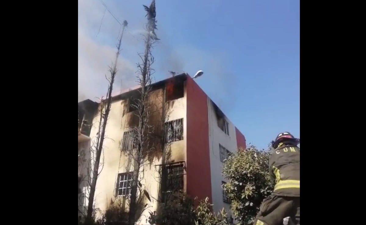 Acumulación de gas provoca incendio en departamento en la Agrícola Oriental