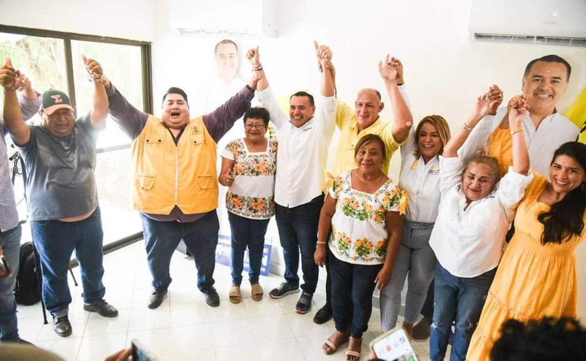 Yucatán: candidatos a alcaldes postulados por el PRD abandonan el partido y se suman al PAN 