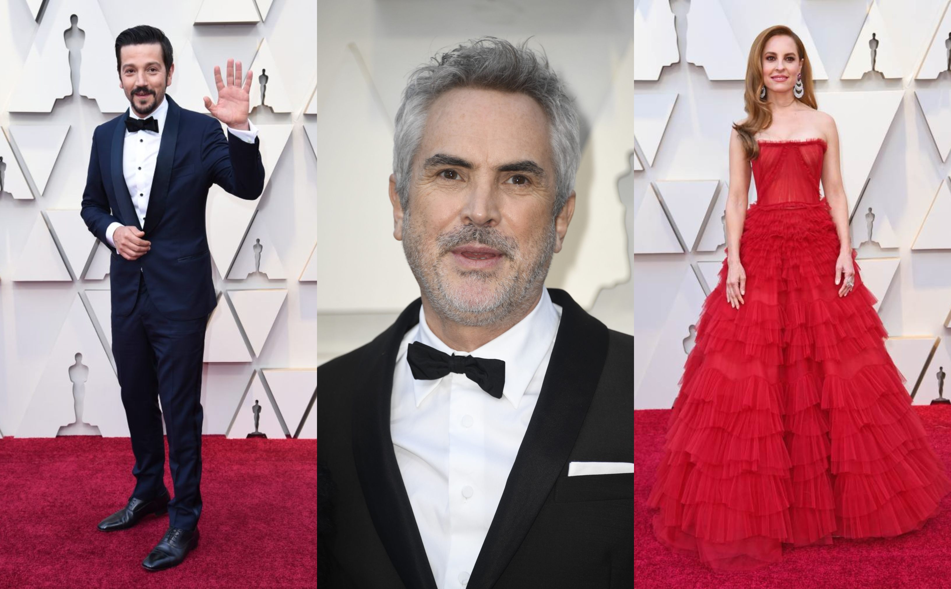 Los famosos mexicanos en la alfombra roja de los Oscars 2019 