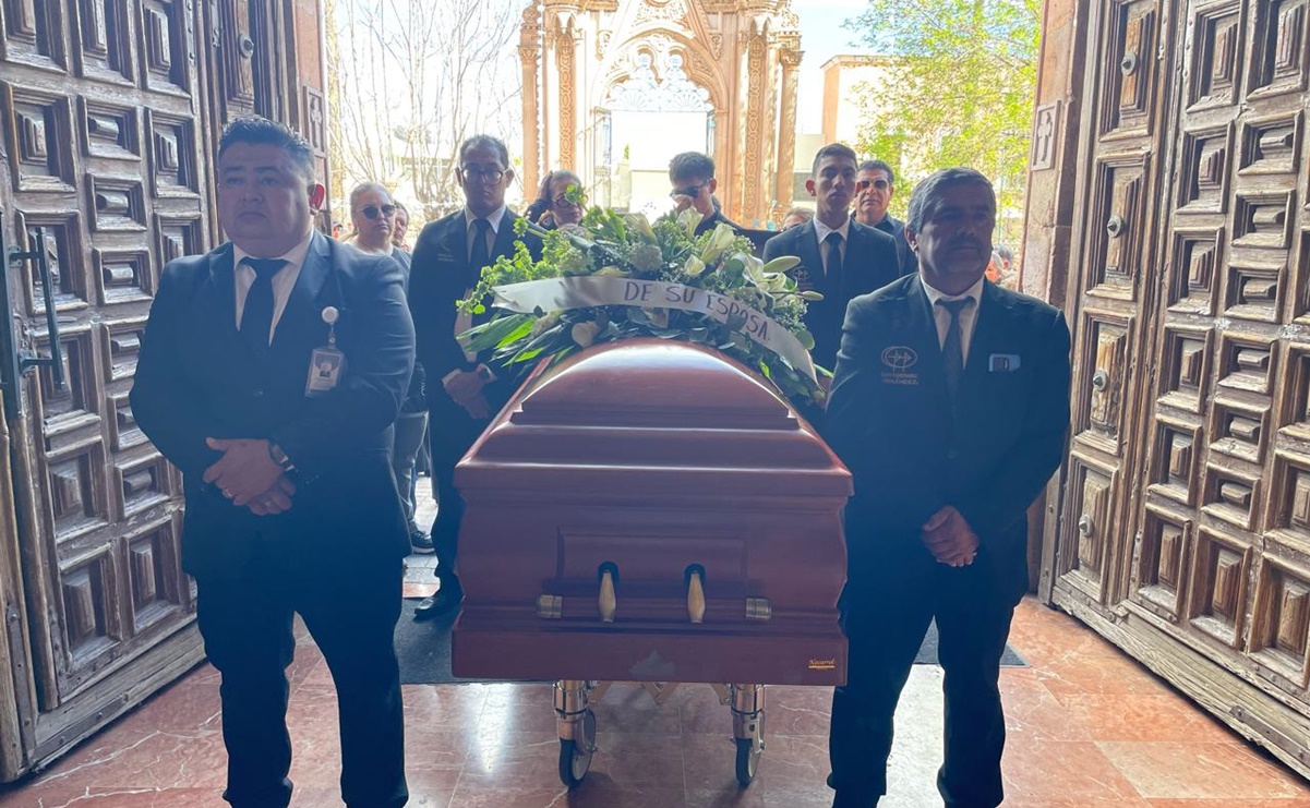 Realizan homenaje luctuoso a Juan Pérez, cuñado de Ricardo Monreal