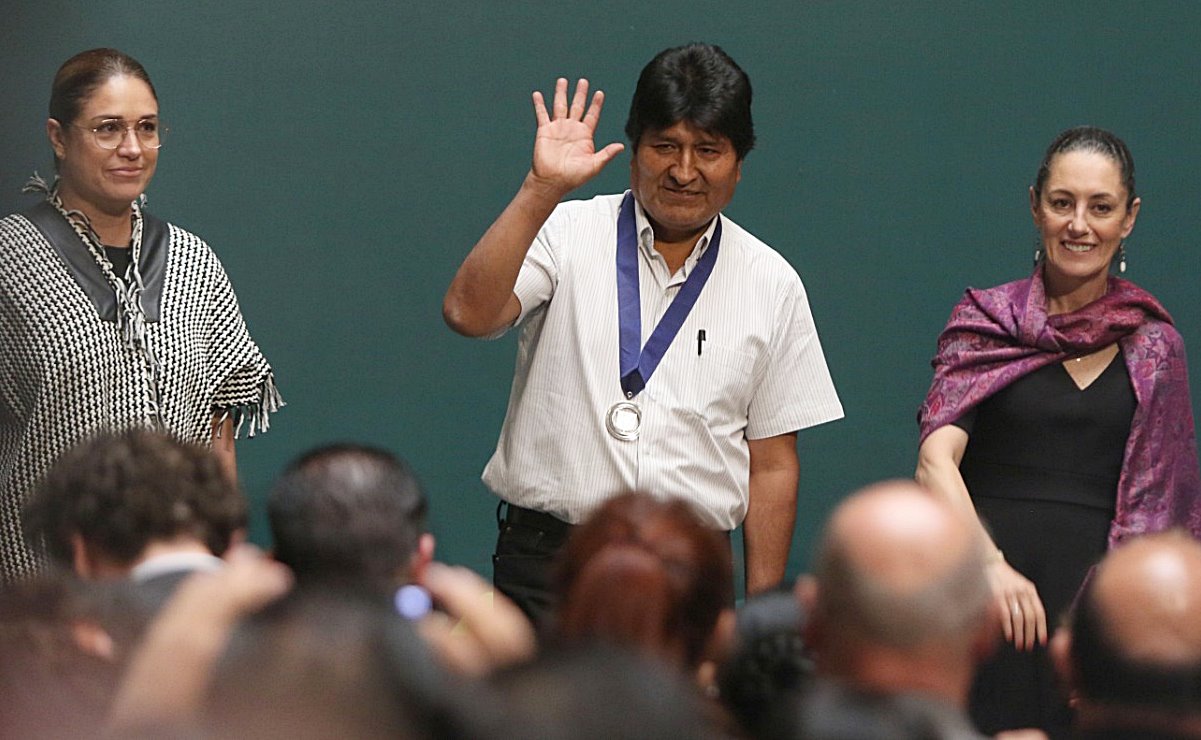 Nombran huésped distinguido de la CDMX a Evo Morales, expresidente de Bolivia