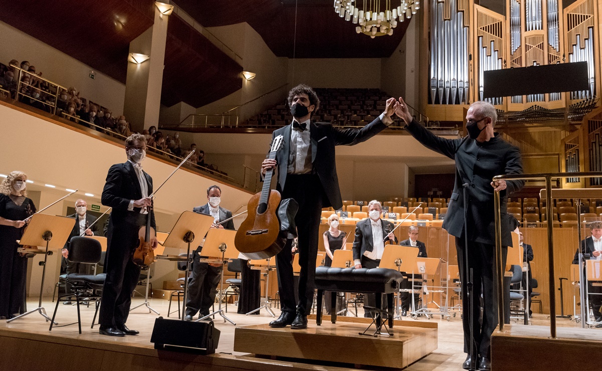 Carlos Miguel Prieto dirigió la Orquesta Nacional de España