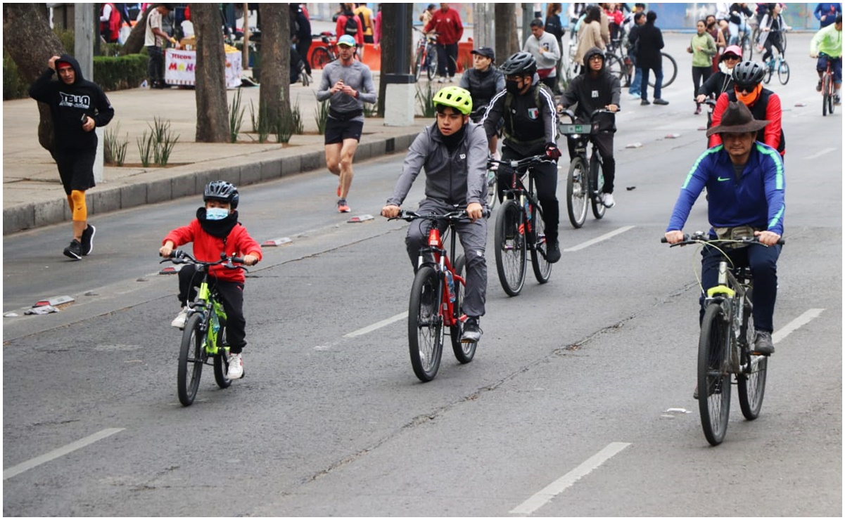 Paseo dominical “Muévete en Bici” cumple 17 años; han participado 14 millones de personas