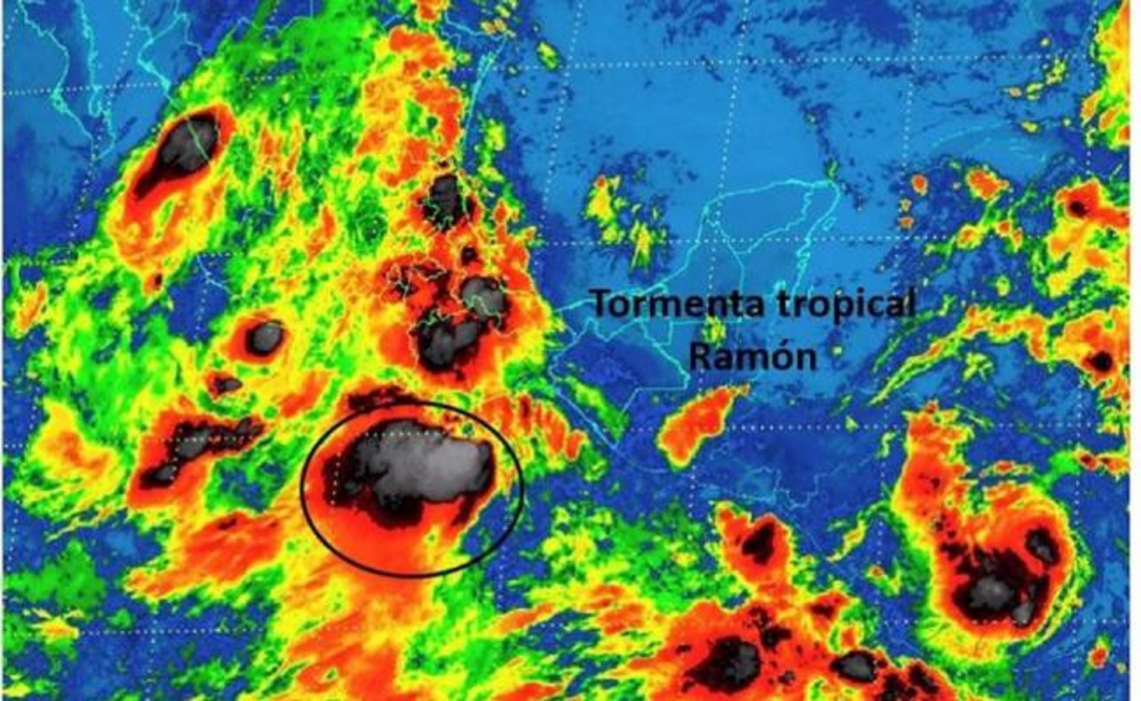 Se forma tormenta tropical "Ramón" en el Pacífico