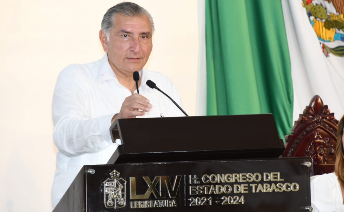 “Actúa con hipocresía y egoísmo”, Adán Augusto critica a Samuel García por no apoyar reforma militar 