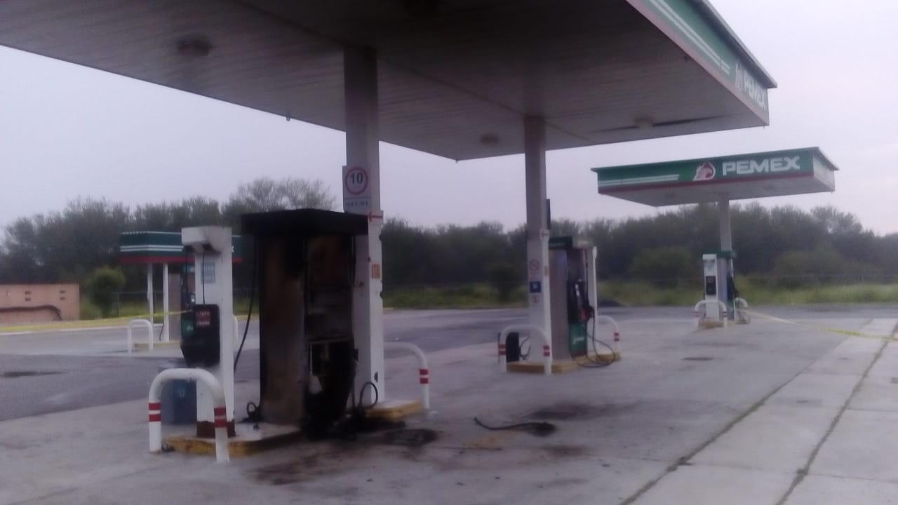 Atacan gasolinera en Tamaulipas