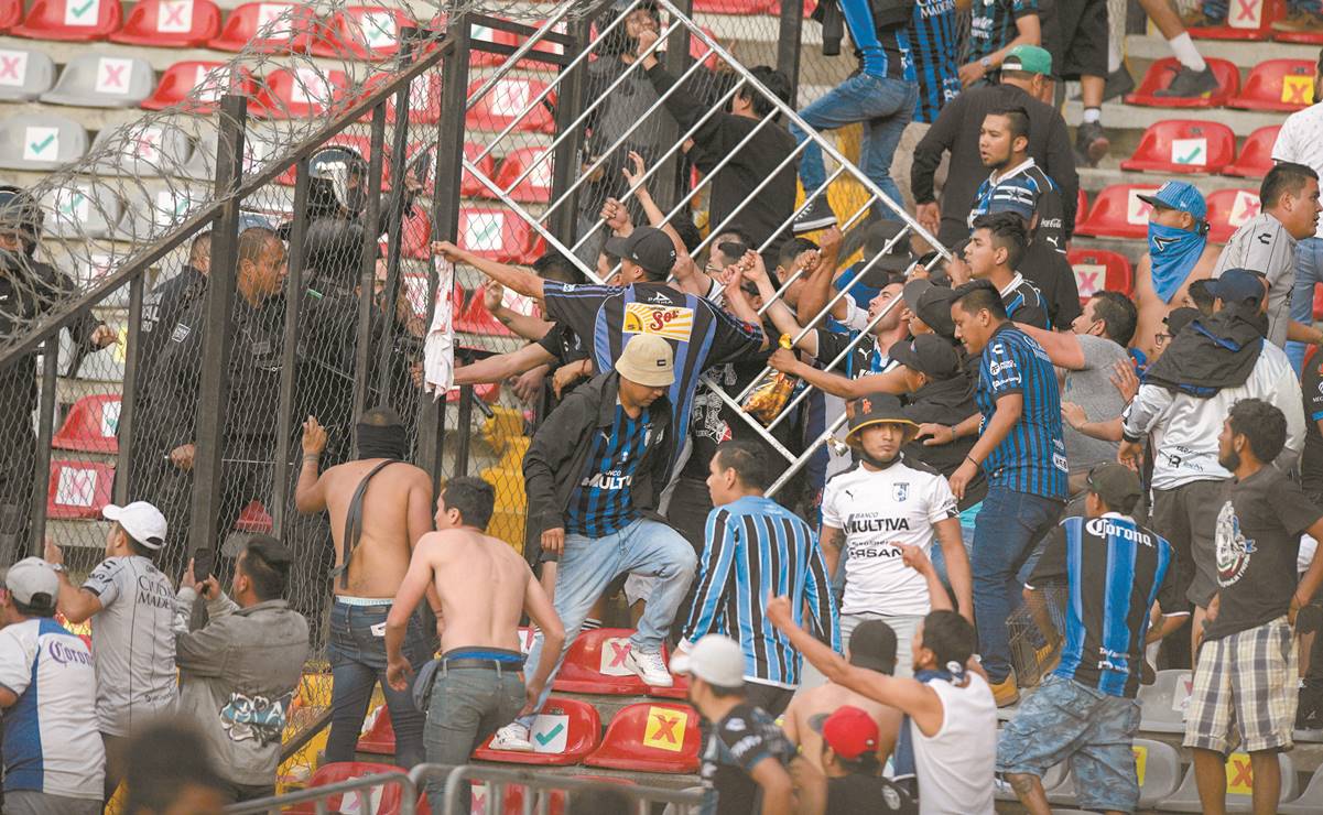 “Violencia en estadio, reflejo de la sociedad”