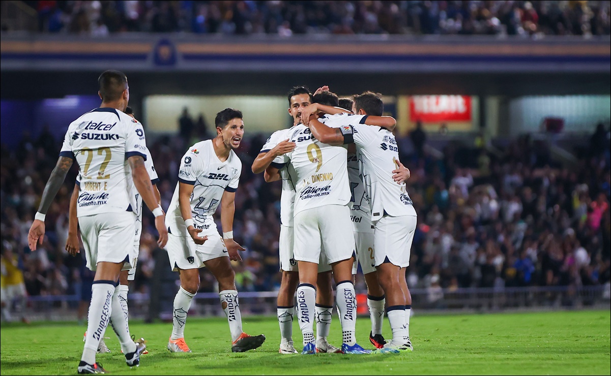 Pumas no perdona y aplasta al Querétaro en Ciudad Universitaria