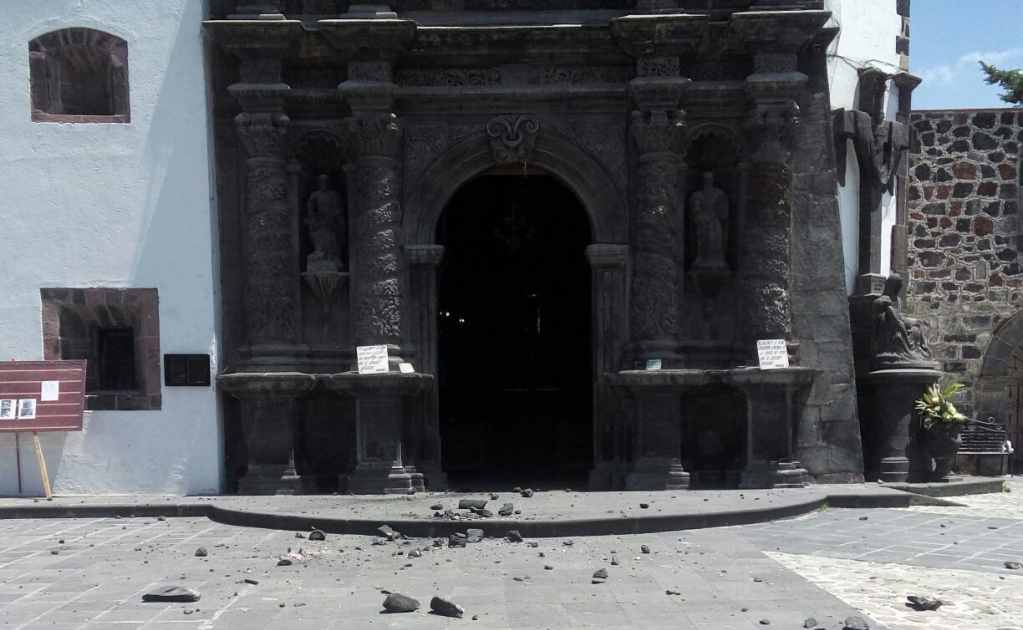 Reportan graves daños en templos coloniales en el Edomex