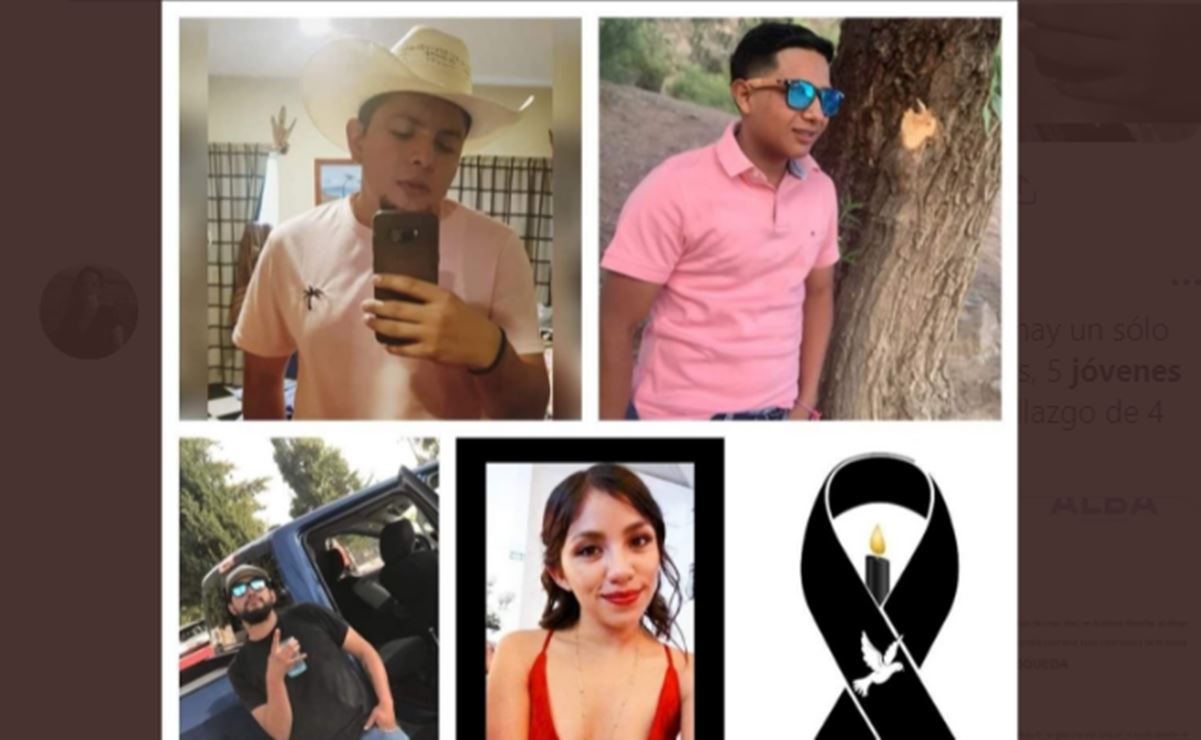 De universitarios, los cuerpos hallados en una camioneta en Zacatecas