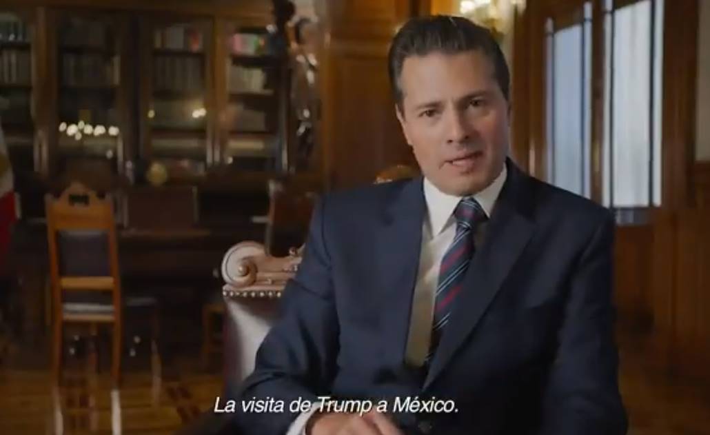 Visita de Trump cuando era candidato fue apresurada, acepta Peña Nieto