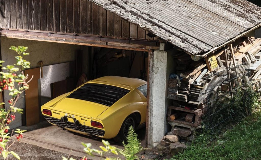 Lamborghini guardado en un granero se subastará por 1.2 millones de dólares