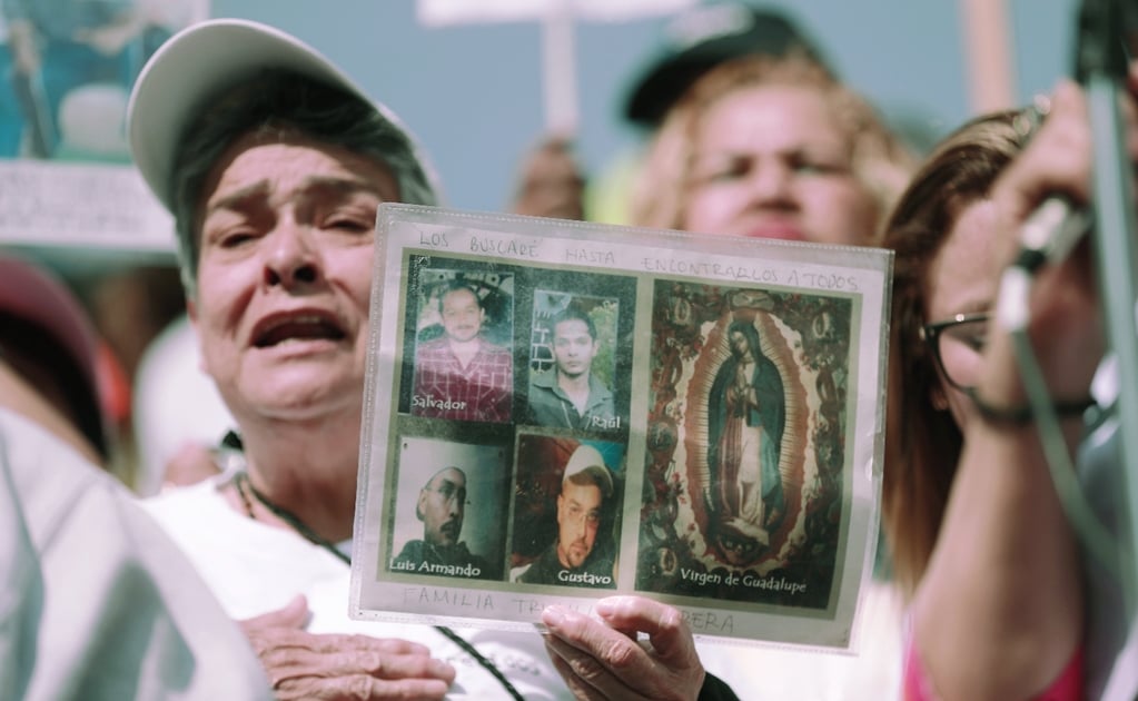 Mothers of missing sons and daughters march in Mexico City