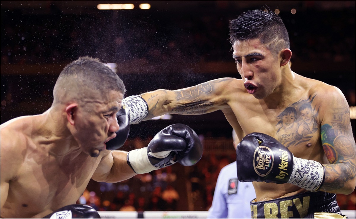 En una brutal pelea, ‘Rey’ Martínez defiende su campeonato mosca del CMB