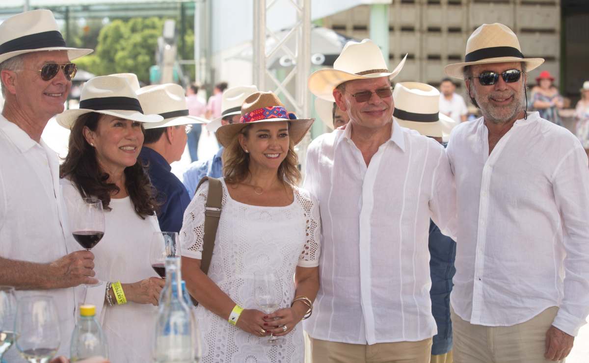 Claudia Ruiz Massieu y Kalimba entre los invitados a la Vendimia de L.A. Cetto