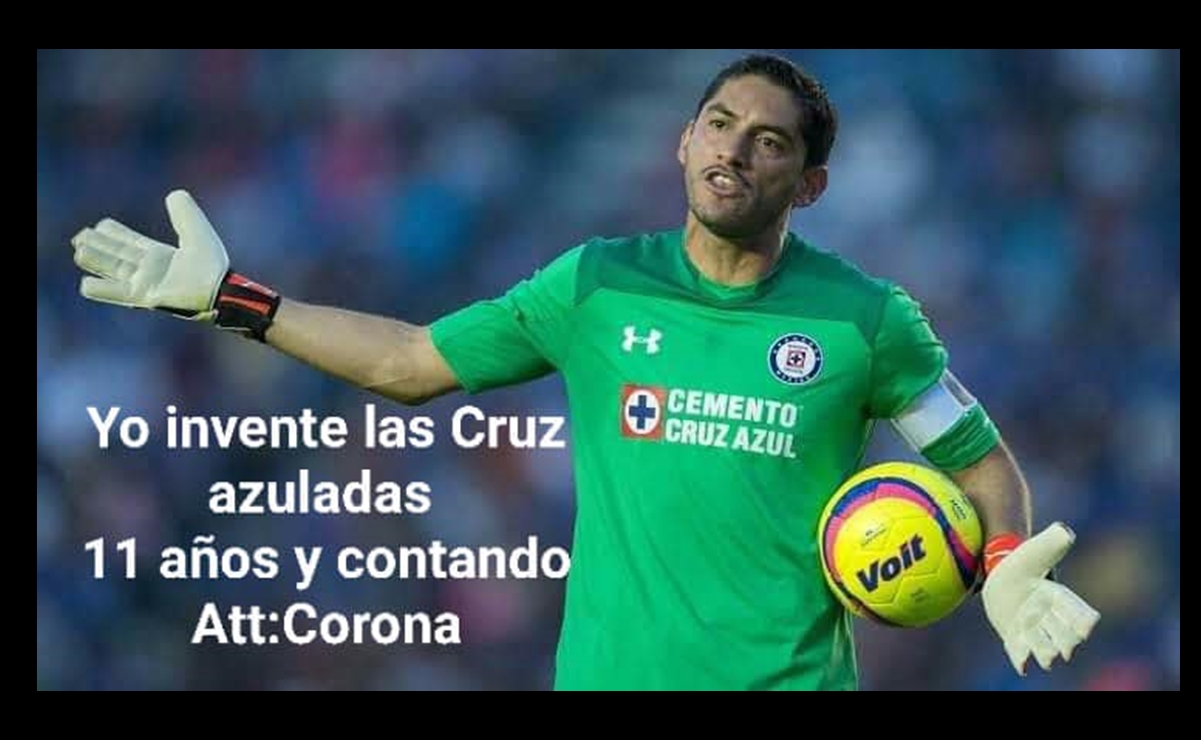 Los memes tras el error de Chuy Corona en el empate de Cruz Azul