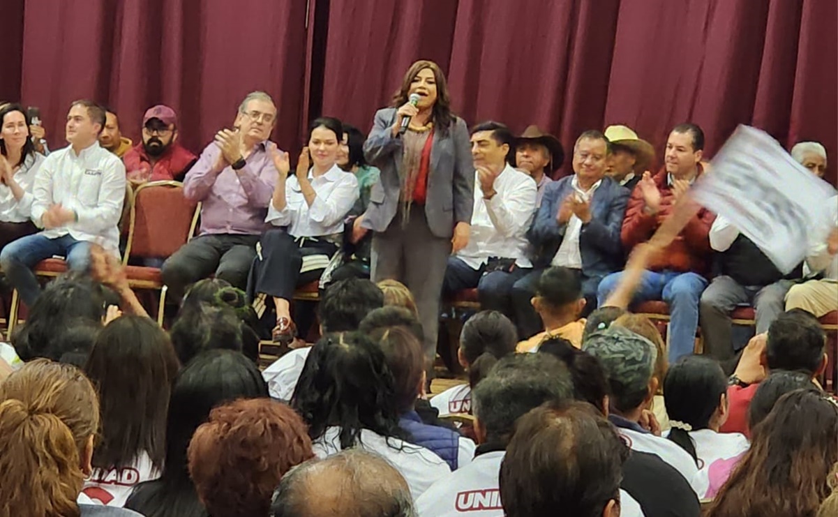 Clara Brugada se reúne con alrededor de mil 500 militantes de Morena de la alcaldía Álvaro Obregón
