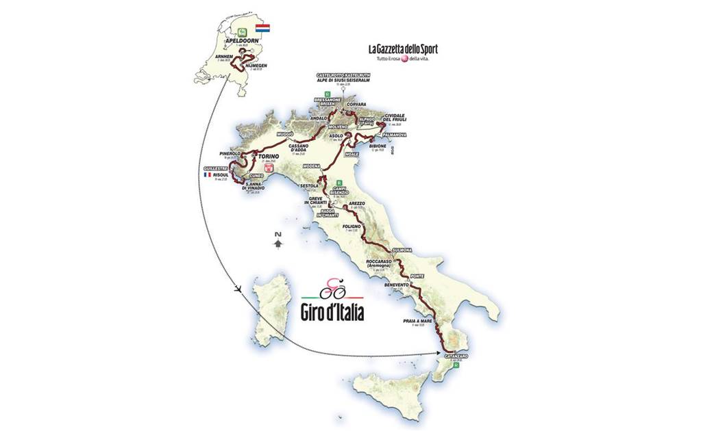 Presentan Giro de Italia 2016