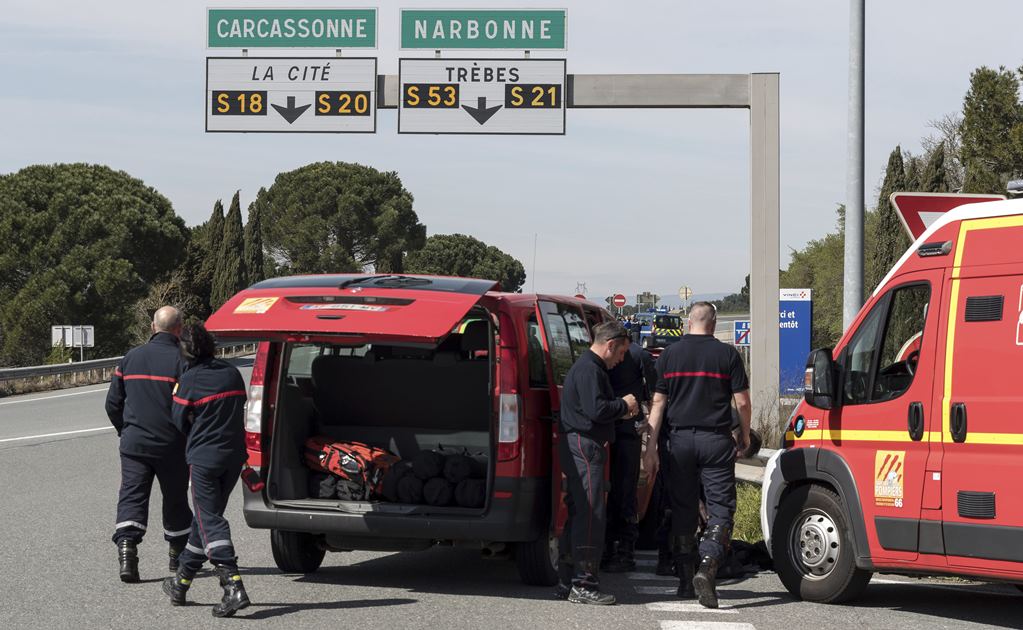 Suman dos muertos y varios heridos por toma de rehenes en Francia