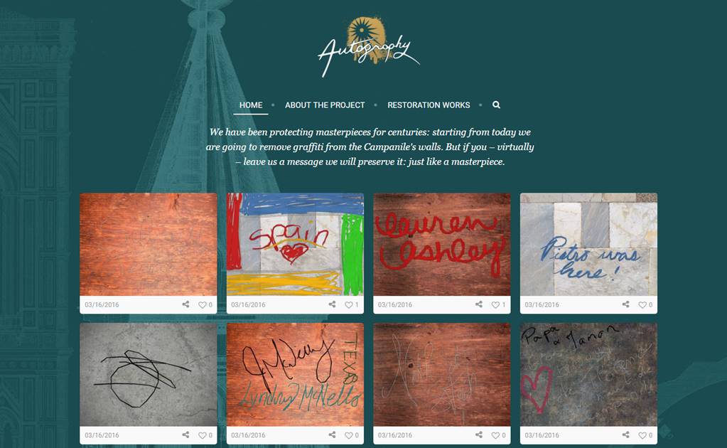 Catedral de Florencia lanza app para evitar grafiti