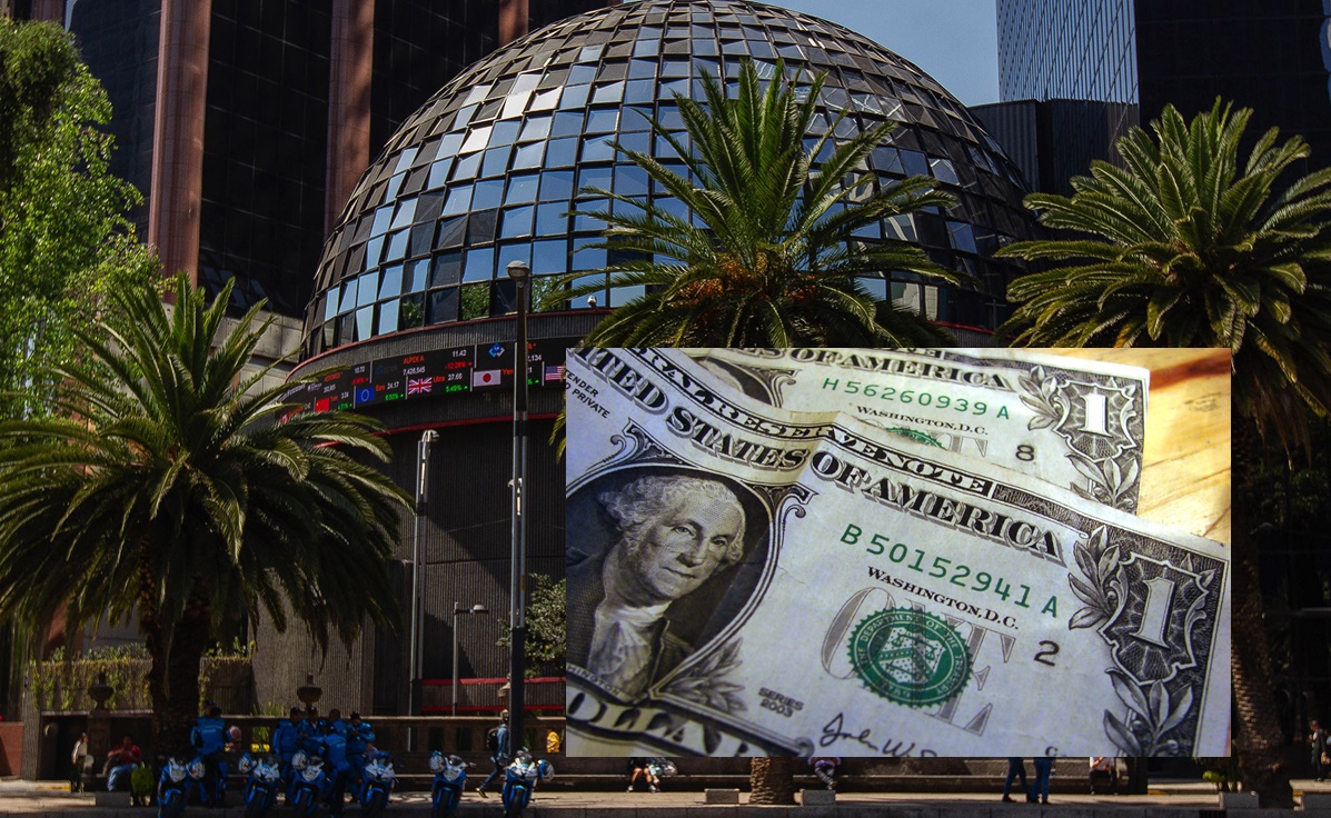 Bolsa mexicana y peso cierran con pérdidas ante temor de que suban tasas en EU