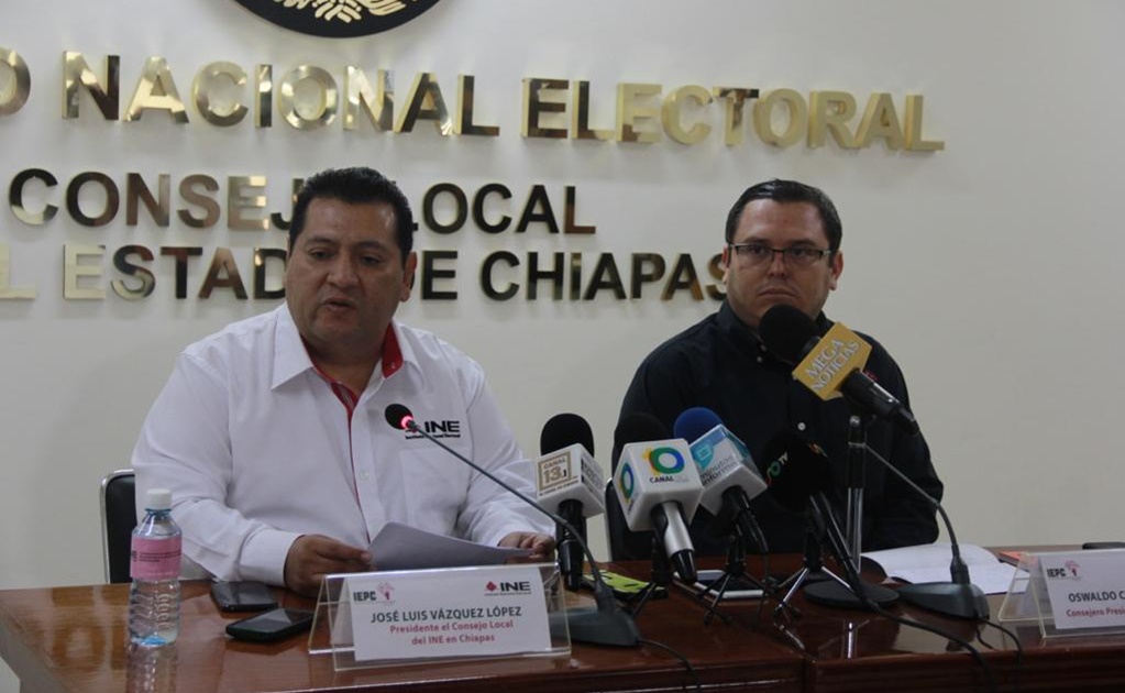 Inicia veda electoral en 10 municipios de Chiapas