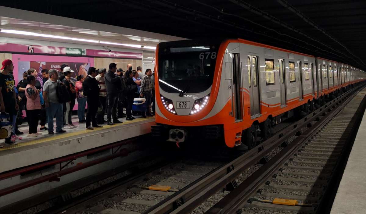 Suspenden servicio en tramo de la Línea 1 del Metro; anuncian servicio provisional