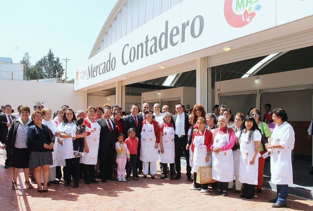 Inauguran mercado Contadero en Cuajimalpa 
