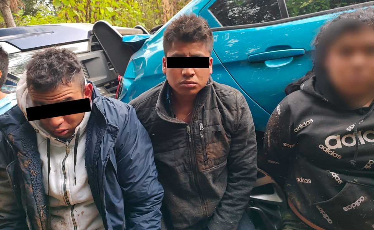Caen 5 presuntos extorsionadores de la Familia Michoacana en Tenancingo, Edomex