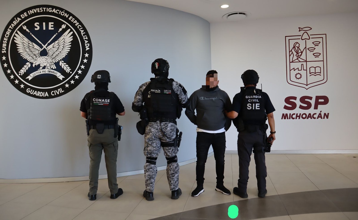 Detienen a "El Camaleón", lugarteniente de Los Viagras y presunto asesino de comisaria de Guardia Civil en Pátzcuaro