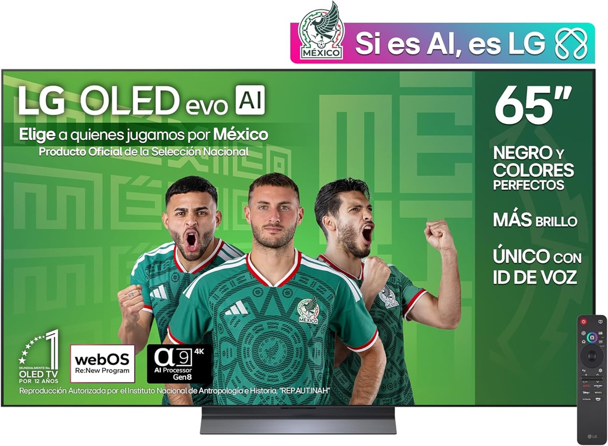 pantalla LG de 65 pulgadas 4k Smart TV OLED