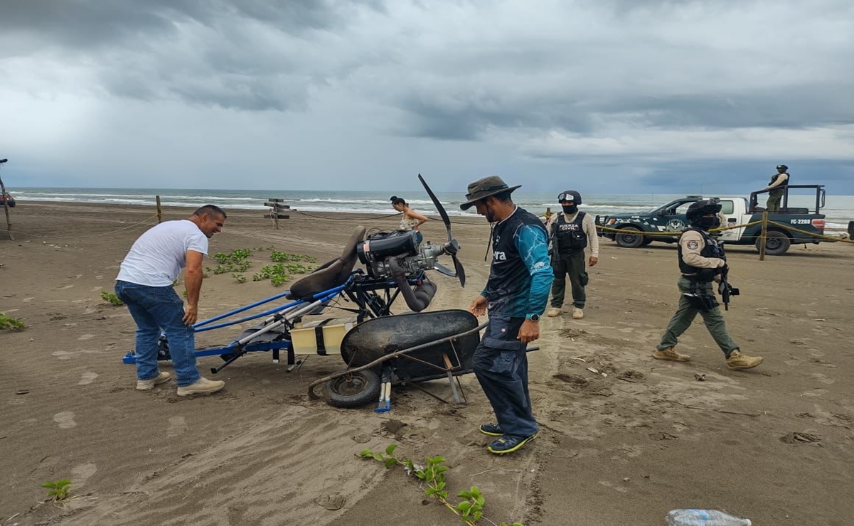 Reportan accidente de aeronave ligera en Veracruz