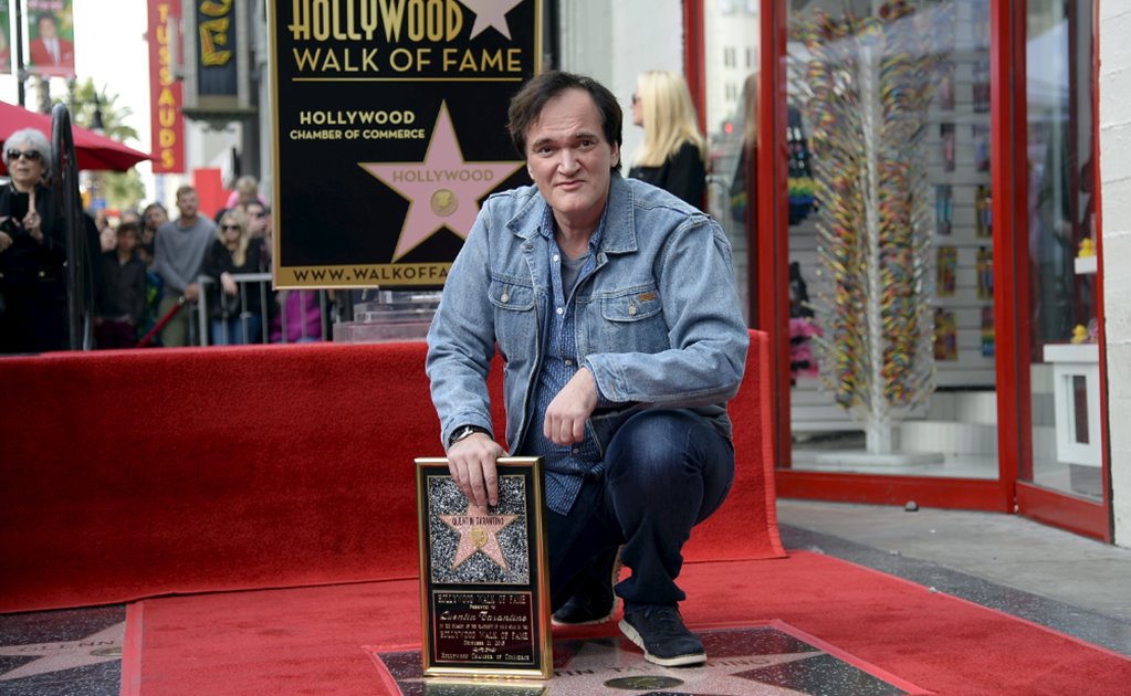 Tarantino recibe su estrella en Hollywood