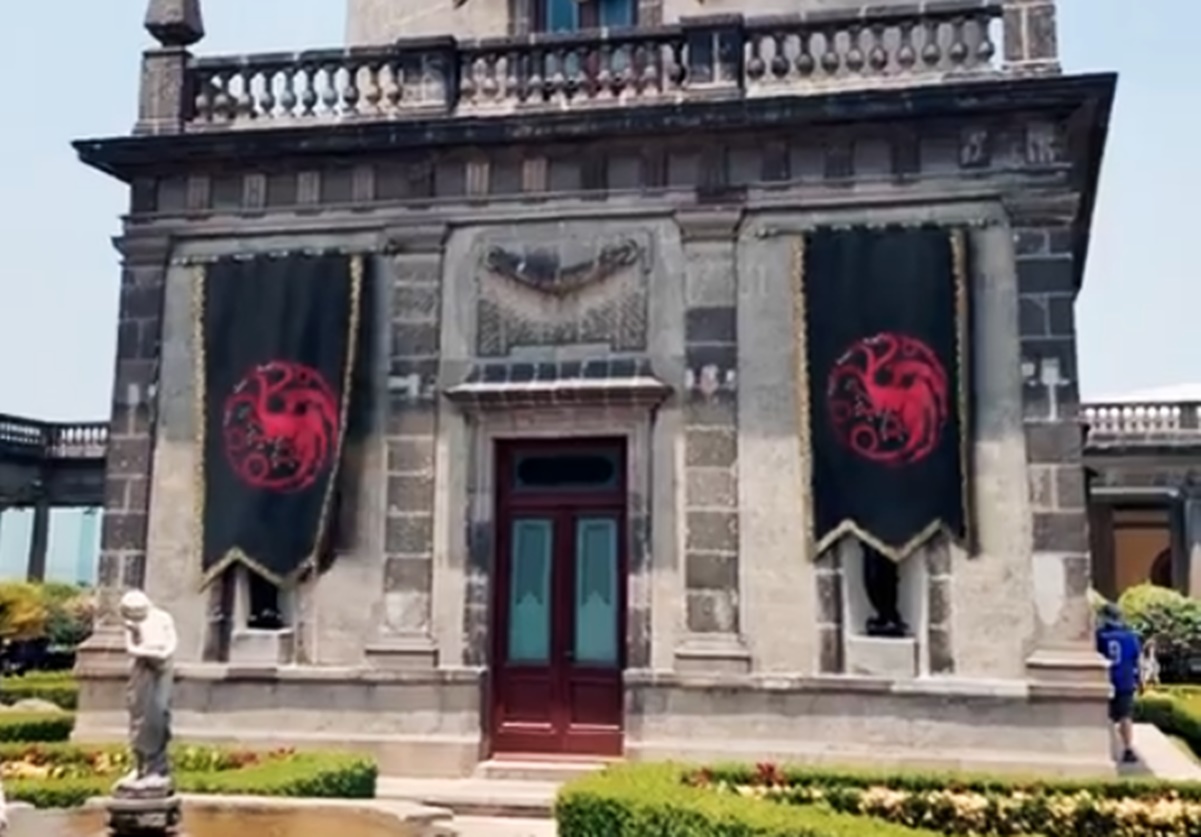 “Intervención” con IA para "House of the Dragon" en el Castillo de Chapultepec genera polémica en redes